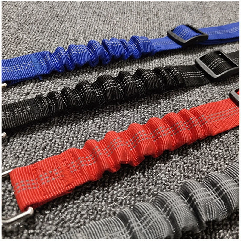 High Quality Customized Manufacturer Reflective Nylon Elastic Car Safety Dog Seat Belt