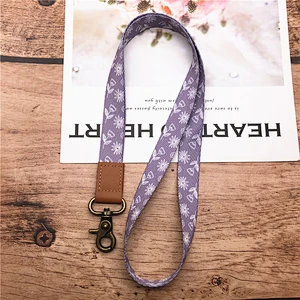 High Quality Wholesale Custom Cheap Free Sample Polyester Phone & ID Card Neck Strap lanyard