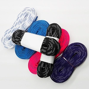 High Quality Colorful Custom Polyester rainbow printed shoelaces