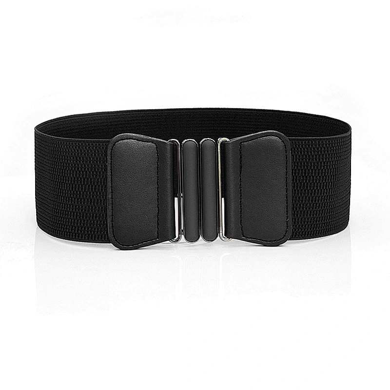 Fashion Waist Decor Lady Stretch Girdle Carved Dress Belt Casual Lady Cummerband Waistband