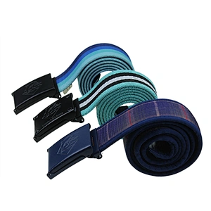 Any Color Polyester Material Webbing Fashion Belts with Automatic Buckle
