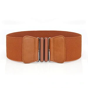 Fashion Waist Decor Lady Stretch Girdle Carved Dress Belt Casual Lady Cummerband Waistband