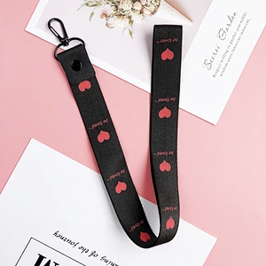 Original Factory High Quality Custom Printed Neck Strap ID Card, phone Polyester Lanyard