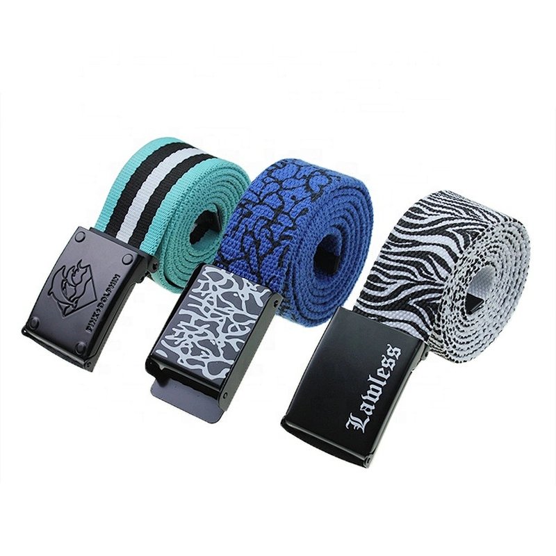 15 Years Factory Mens Designer Braided Fabric Belt