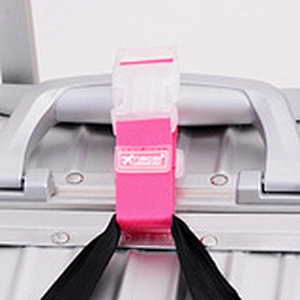Custom personalized PP Webbing 3 digital TSA lock Buckle luggage strap Belts