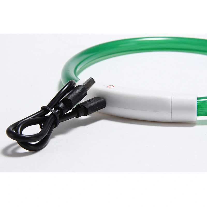 Available in 6 Colors & 6 Sizes, Makes Your Dog Visible, Safe & SeenIllumiseen USB Rechargeable LED Dog Collar