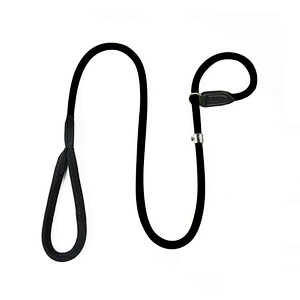 China Factory Supplied Top Quality Comfortable Swimming Cloth Fabric Padded Handle 4 FT Rope Dog Leash