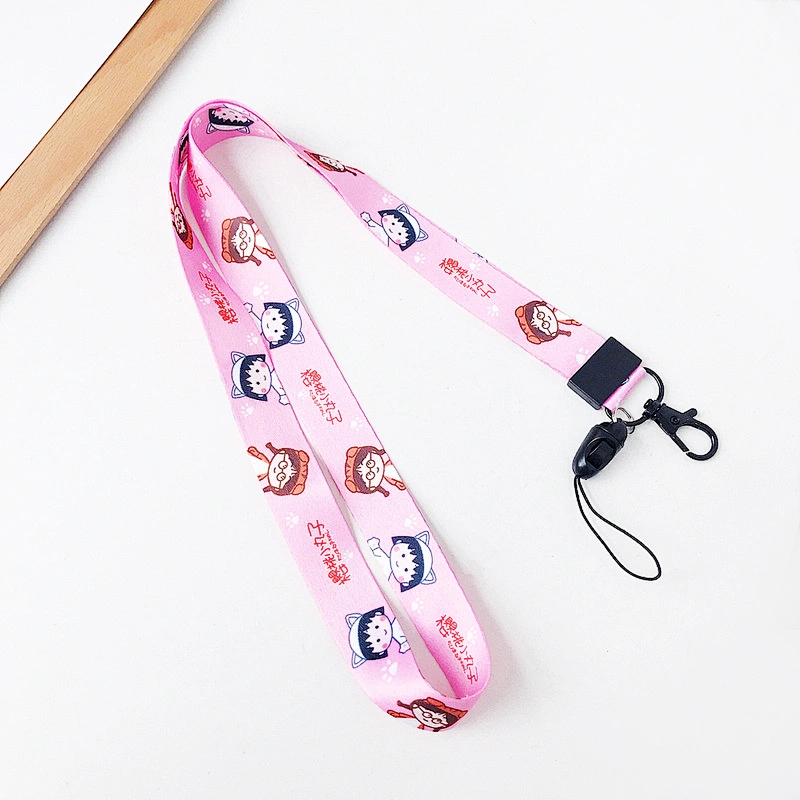High Quality Heated Transfer Keychain For Keys Custom Neck Strap Cute Lanyards
