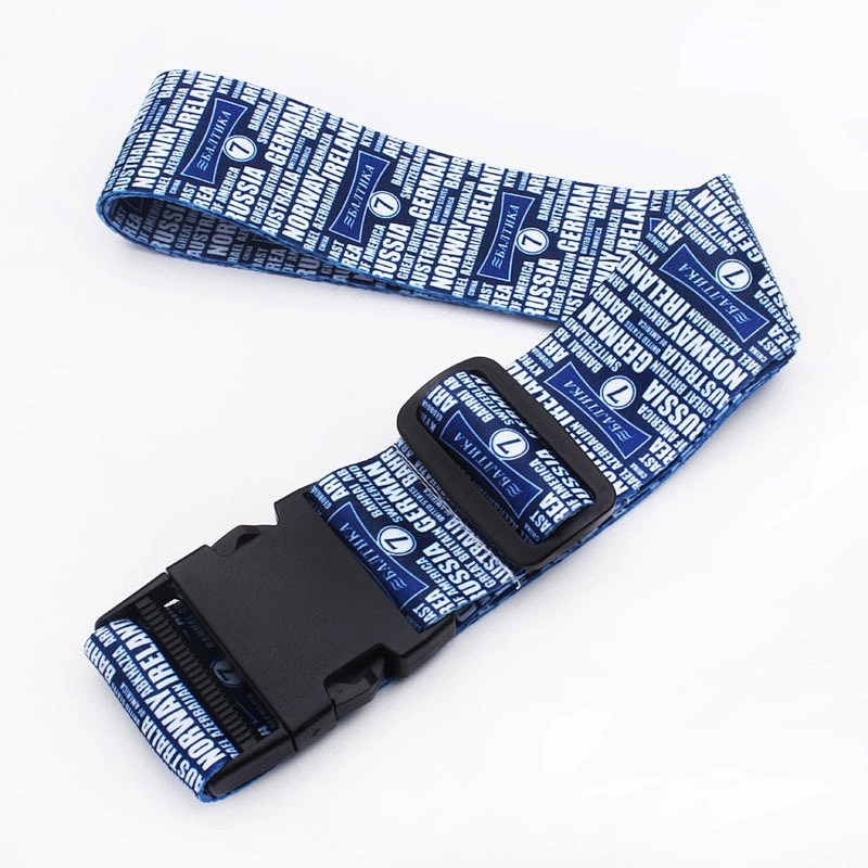 Amazon Popular Custom Color and Logo Traveling Suitcase Organize Luggage Strap
