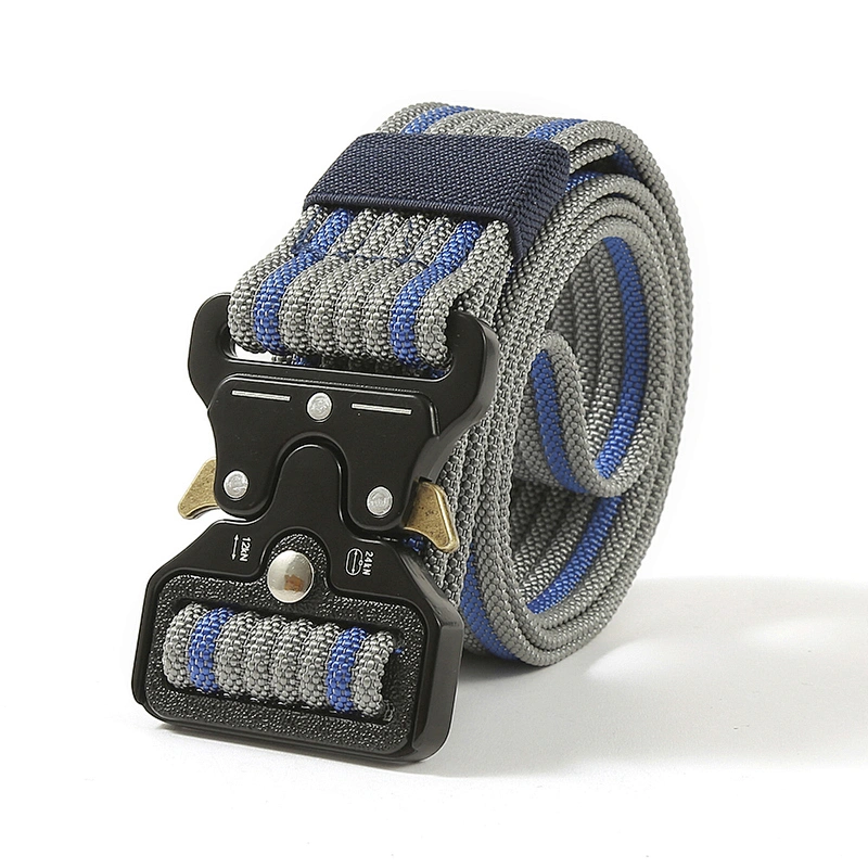 Woven Elastic Belt Fabric belt Men Women multiple colors Nylon Fabric Belts