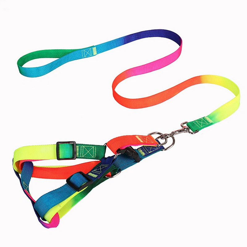 High Quality Nylon Material, 360 Rotating Swivel Lobster Clasp Traction Thoracic Dorsal Suits Dog Rope Dog's Leash Chain