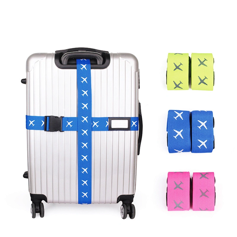 Wholesale Personalised 100% Polyester Webbing Belt 50mm Width Safty Buckle Luggage Straps