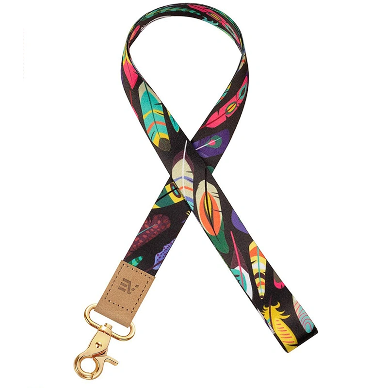 Welcome To Inquiry Price Wholesale Price Neck Strap Printed Polyester Lanyard custom