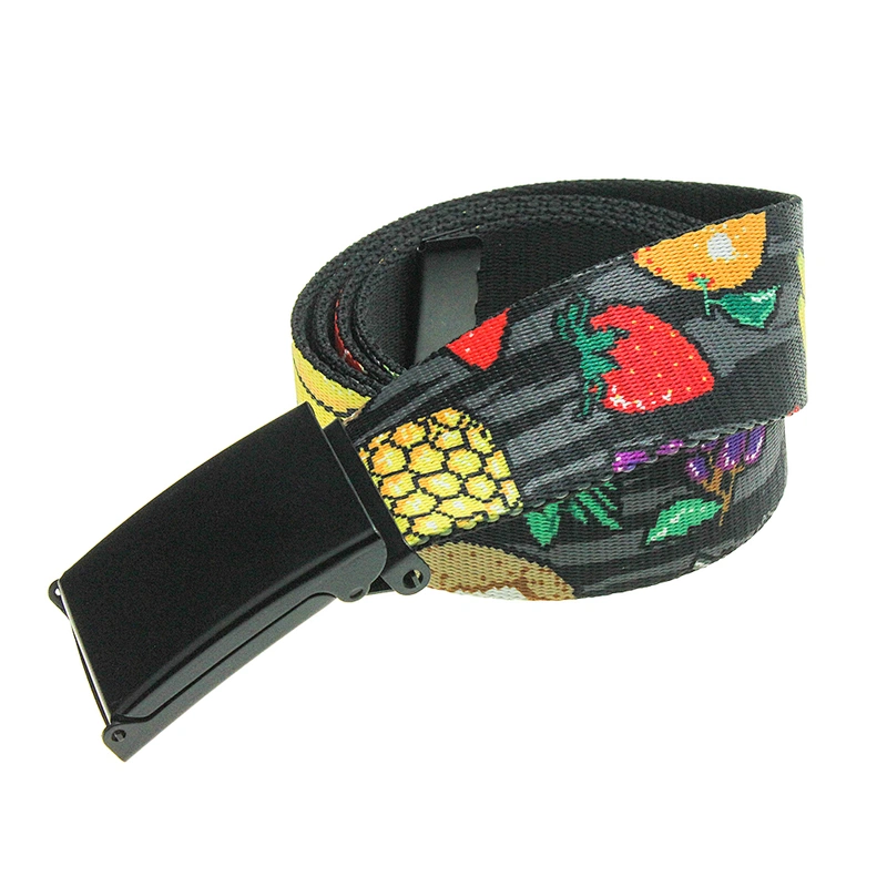 Hot Sale Factory Direct Automatic Buckle Custom Logo Multi Colour Belts//