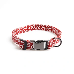 Stylish Customized Manufacturer Ajustable Semimetal Buckle Dog Collar