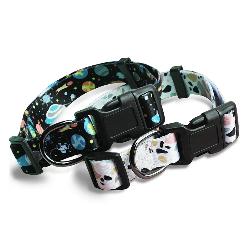 Hot Amazon 6 In 1 Soft Inflatable Collar For Protecting Pets Ecofriendly Wide Colorful Diamond Reflective Leashes For Dog