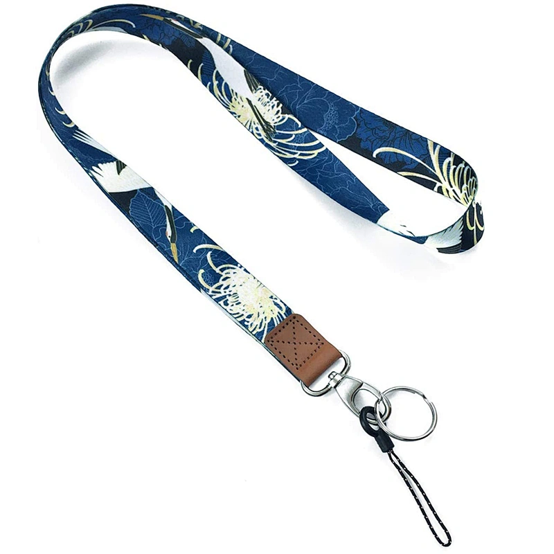 High Quality Custom Trade Assurance Wholesale Customized Sublimation Printed Neck Strap Polyester Lanyard