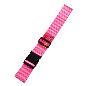 Adjustable Nylon Belts 0.5cm Wide Colorful Password Lock with Handle Sublimation luggage strap
