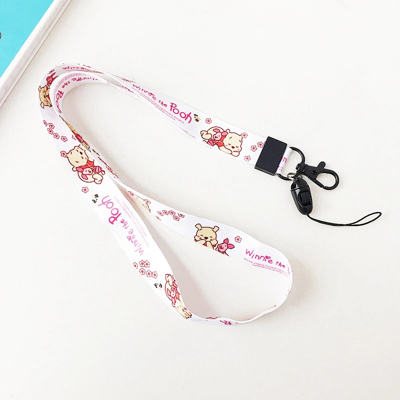 Custom Id Name Badge Medal Holder With Buckle Sublimated Heat Press Custom Logo And Color Necklace Lanyard
