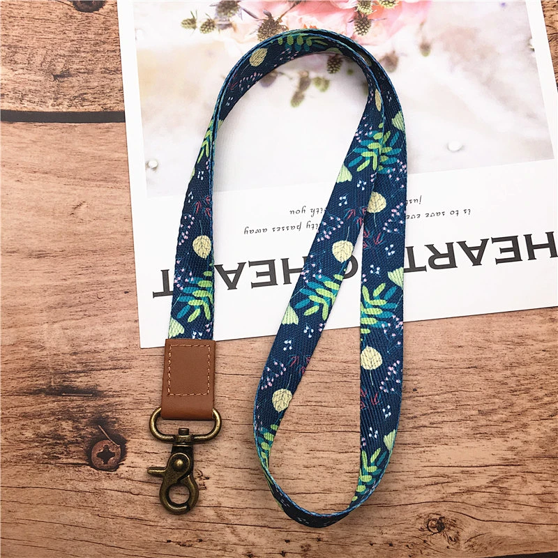 High Quality Wholesale Custom Cheap Free Sample Polyester Phone & ID Card Neck Strap lanyard