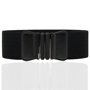 Ladies Luxury Western Elastic Band, Designer Stretch Waist Fashion Womens Elastic 3