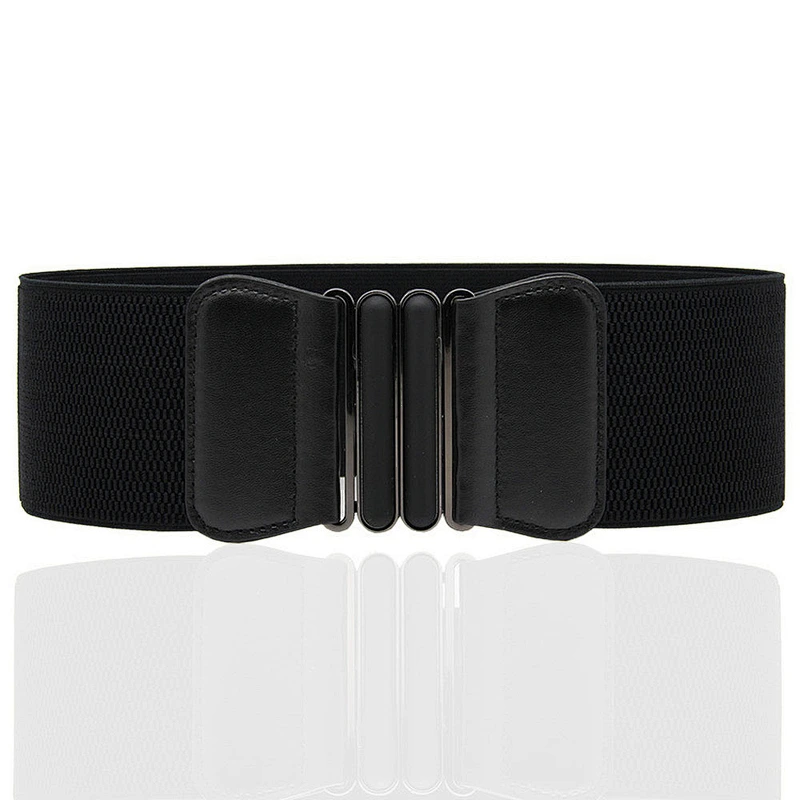 Ladies Luxury Western Elastic Band, Designer Stretch Waist Fashion Womens Elastic 3