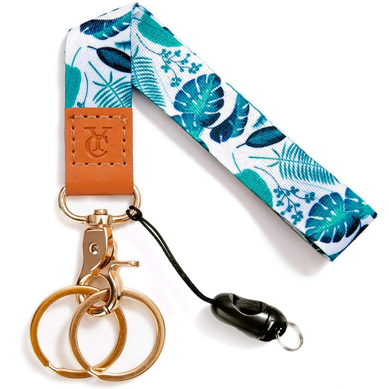 Factory Supply Discount Price High Quality Wrist Strap Anti Lost Custom Lanyard Keychain