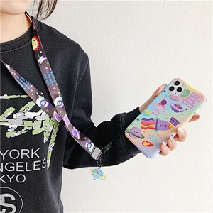 Custom Silk Nylon Unique Logo Lanyard Business Gift Use And Polyester Material Lanyard