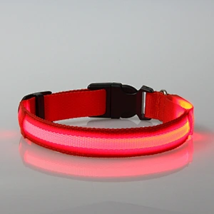 YIHONG Flashing Safety Comfortable Pet Products Accessories Rechargeable LED Adjustable Dog Collar