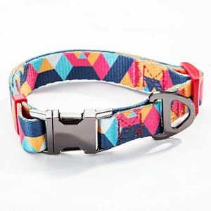 Manufacturers Reflective Smart Sublimation Dual Cotton Hands Tangle Free Double Handle Waist Dog Running  Harness Dog Leash Set
