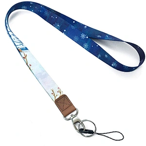 High Quality Custom Trade Assurance Wholesale Customized Sublimation Printed Neck Strap Polyester Lanyard