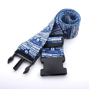 Amazon Popular Custom Color and Logo Traveling Suitcase Organize Luggage Strap