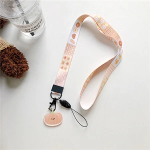 Custom Silk Nylon Unique Logo Lanyard Business Gift Use And Polyester Material Lanyard