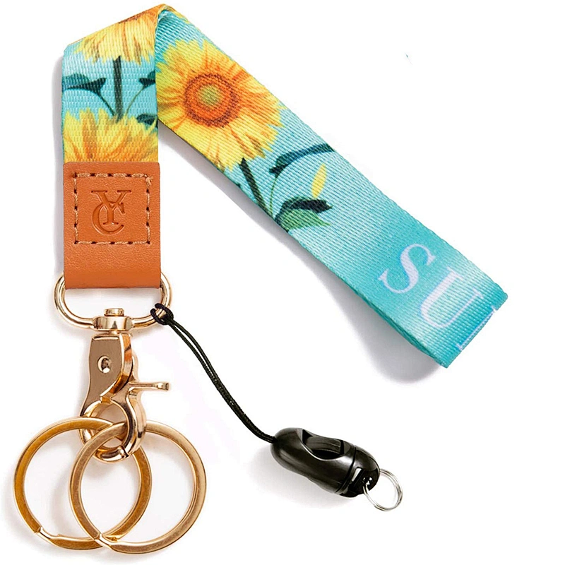 Factory Supply Discount Price High Quality Wrist Strap Anti Lost Custom Lanyard Keychain