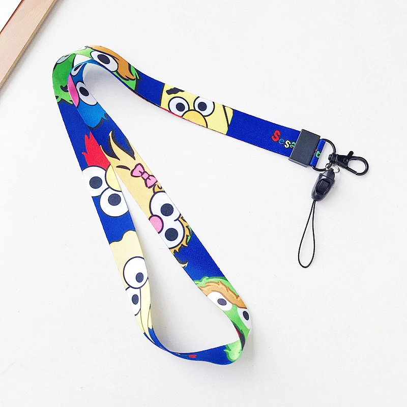 Hot Sale Adjustable Length Break Card Holder Cup Holder Embossed LOGO Neck Strap//