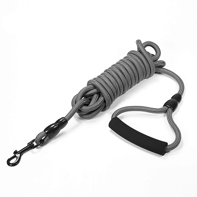 Cheap Factory Price 50 Ft Running Extender Nylon Dog Leash with Soft Handle