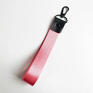 High Quality Wholesale Custom Cheap Phone Case Keychain Polyester Wrist Strap Lanyard