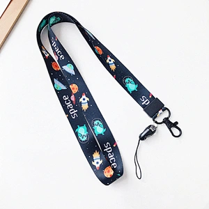 Wholesale Design Your Own White Color Plain Silk Printing Swivel Snap Release Bottle Opener Promotion phone String Lanyards