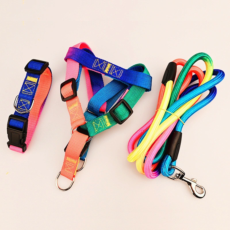 High Quality Nylon Material, 360 Rotating Swivel Lobster Clasp Traction Thoracic Dorsal Suits Dog Rope Dog's Leash Chain