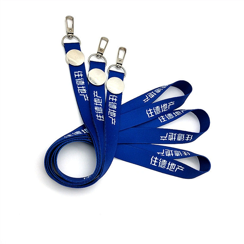 Outdoor Cheap Holder Print Custom LOGO Cute Polyester Lanyard//