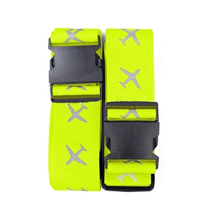 Wholesale Personalised 100% Polyester Webbing Belt 50mm Width Safty Buckle Luggage Straps