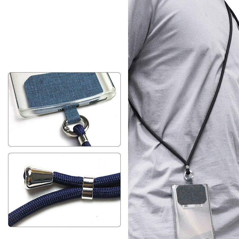 Wholesale Universal Woven Detachable Shoulder Crossbody Neck Polyester Lanyard with for Phone Case Cell Mobile Phone Strap Rope