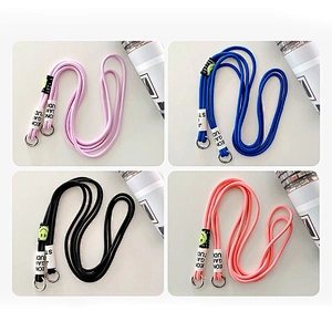 Phone Strap Universal Crossbody Necklace Shoulder Cotton Cord Hook No Beads Lasso Tether Rope Cell Mobile Phone Chest Strap