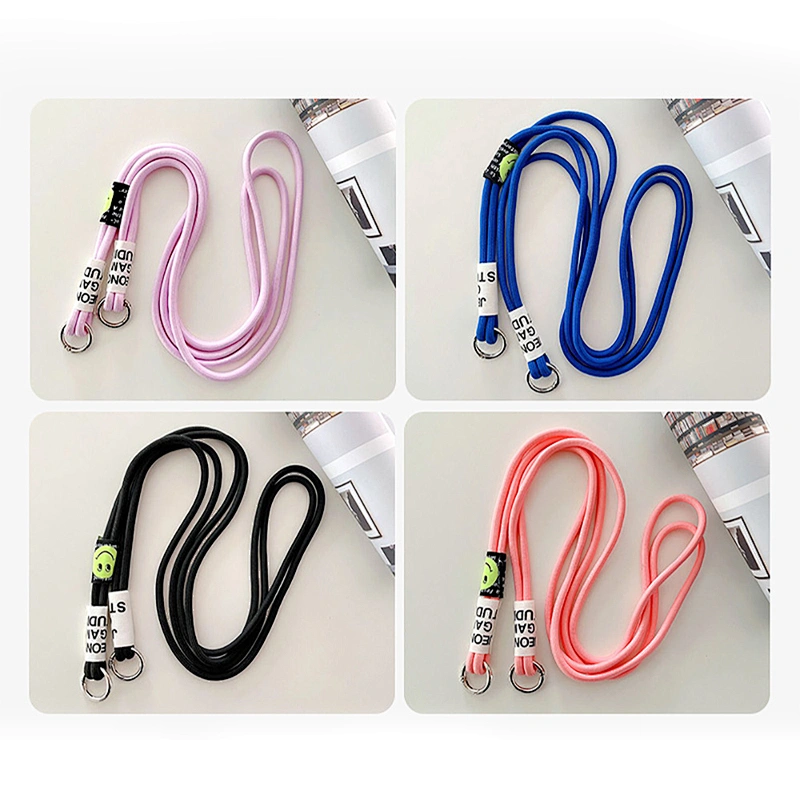 Phone Strap Universal Crossbody Necklace Shoulder Cotton Cord Hook No Beads Lasso Tether Rope Cell Mobile Phone Chest Strap