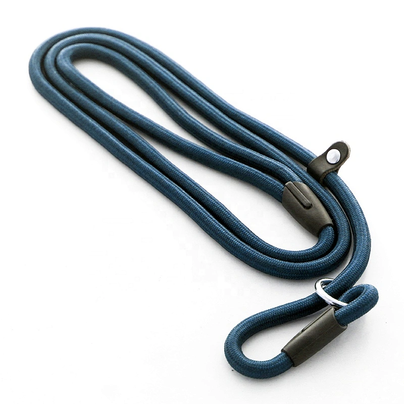 Wholesale Custom Medium Large Perros Mascotas Big Training PP Nylon Sturdy Durable Solid Slip on Show Dog Lead Rope Leash