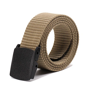 Wholesale Adjust Heavy Duty Quick Release Custom Logo Outdoor Tactical Nylon Fabric Canvas Belt Waist Straps
