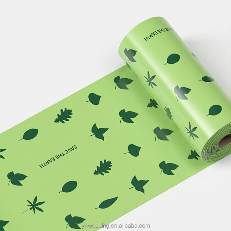 Natural Corn Incense Biodegradable Dog Poop Bags Thickened Leakproof Easy Tear Strong Loadbearing Travel Friendly