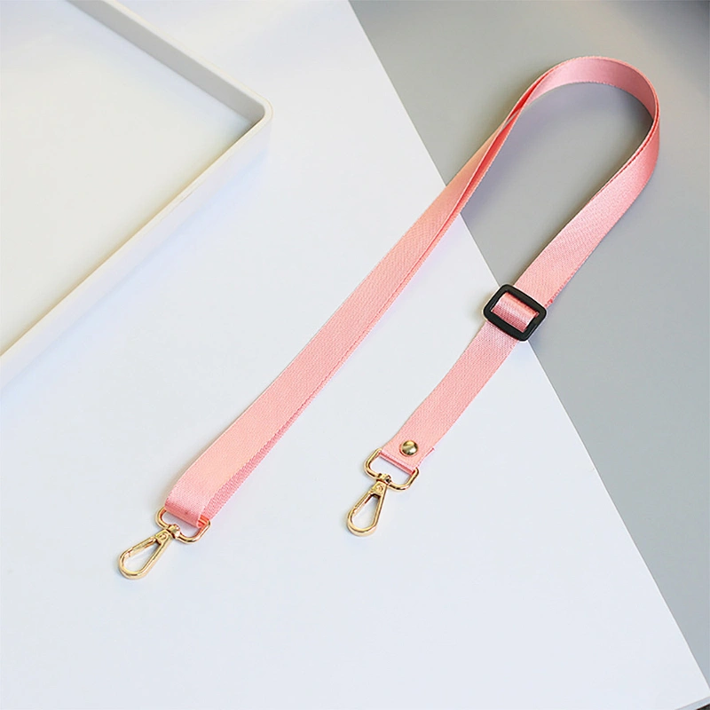 Custom Cell Mobile Phone Case Sublimation Printed Logo Woven Neck Adjust Crossbody Polyester Belt Shoulder Lanyard Bag Strap