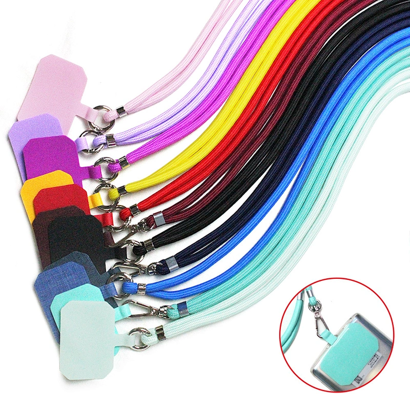 2022 Custom Blank Anti Lost DIY Keychain Key Chain 160cm Strap for Phone Holder Neck Mobile Patch Phone Case Nylon Rope Lanyard