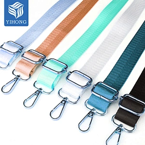 for Custom Adjustable Polyester Nylon Woven Wide 2.5cm 120cm 150cm 70cm Handbag Handle Shoulder Crossbody Canvas Belt Bag Strap